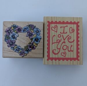 Heart and Love Stamp Set